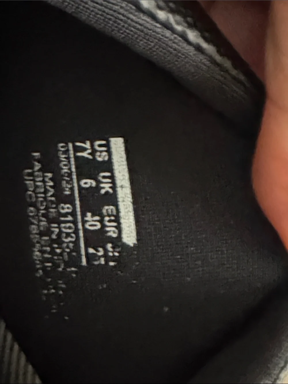 Nike Black Slides with White Swoosh - Kids